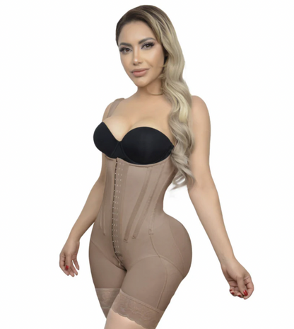 1581 Bootylicious line for enhanced buttocks and ultra waist Sexy Body with bars - Sensual Cocoa